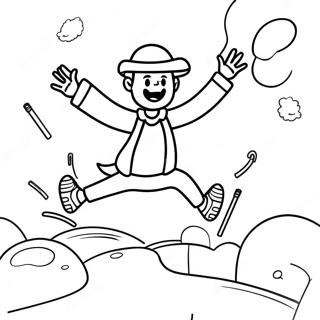 Fun Leap Year Celebration Coloring Page 93172-32645