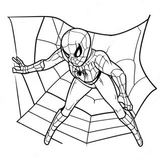 Spider Girl Coloring Page 93197-32662