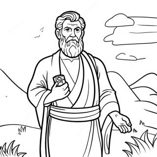 Abraham Coloring Pages