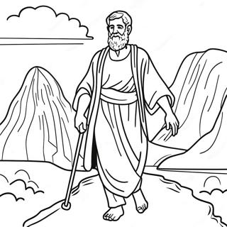 Abraham S Journey Coloring Page 93408-32837