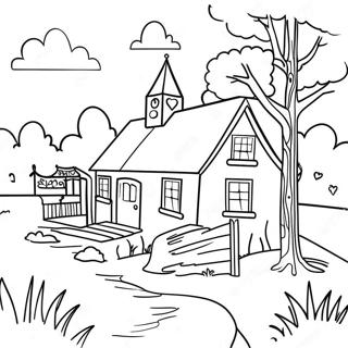 Country Coloring Pages