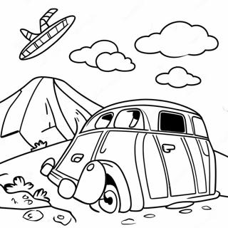 Traveling Coloring Pages