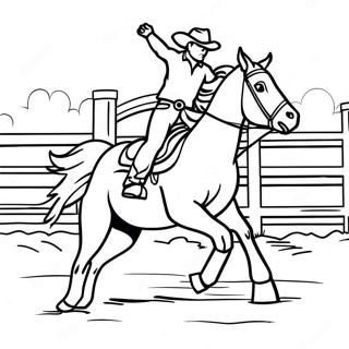 Rodeo Coloring Pages