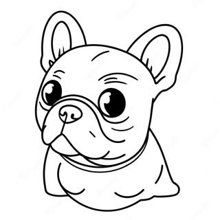 Frenchie Coloring Pages