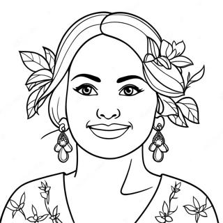 Feliz Dia De Las Madres Coloring Pages