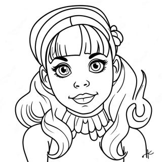 Melanie Martinez Coloring Pages