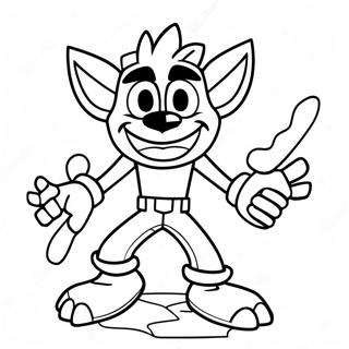 Crash Bandicoot Coloring Page 93867-33183