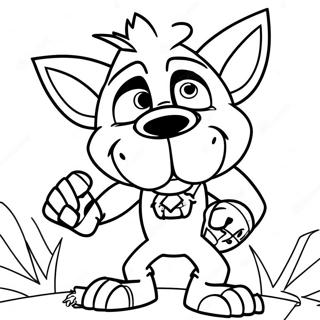 Crash Bandicoot Coloring Page 93867-33184