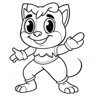 Coco Bandicoot Adventure Coloring Page 93868-33185