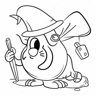 Looney Helluva Boss Characters Coloring Page 94048-33325