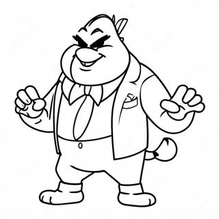 Looney Helluva Boss Characters Coloring Page 94048-33326