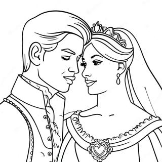 Prince And Princess Coloring Page 94151-33404