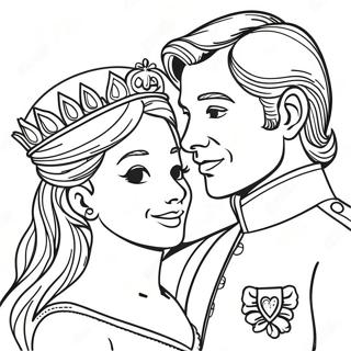 Royal Prince And Princess Coloring Page 94152-33405