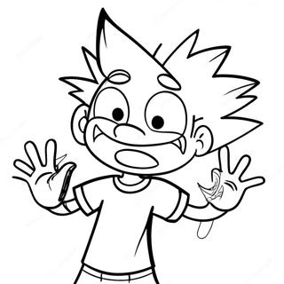 Hey Arnold Coloring Page 94177-33422