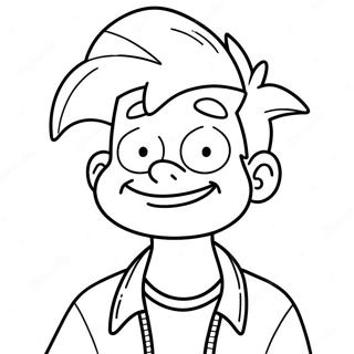 Hey Arnold Coloring Page 94177-33423