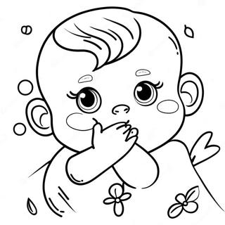 Realistic Baby Coloring Page 94280-33503