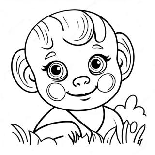 Realistic Baby Coloring Page 94280-33573