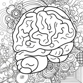 Brain Sheet Coloring Page 94306-33524