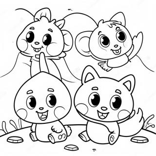 Happy Animals From Migration Movie Coloring Page 94333 33550