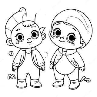 Cute Characters From Migration Movie Coloring Page 94335-33558