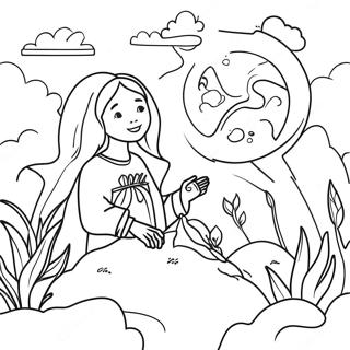 Genesis Coloring Pages