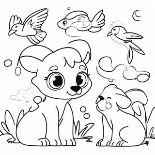Fabulous Animals Of Genesis Coloring Page 94773-34091