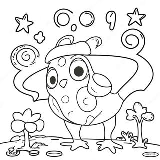 Number Lore Coloring Page 94848-34140