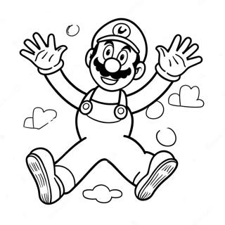 Luigi Coloring Pages