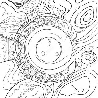 Galaxy Space Coloring Page 95054-34299