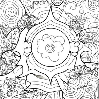 Majestic Nebula Coloring Page 95057-34311