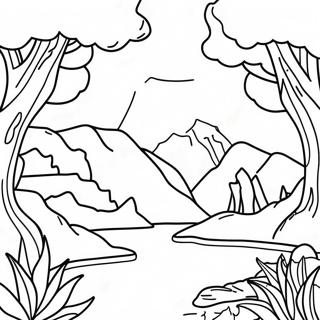 Biome Coloring Pages