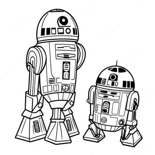 R2d2 Coloring Pages