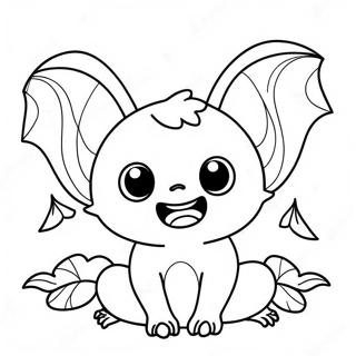 Halloween Bat Coloring Pages