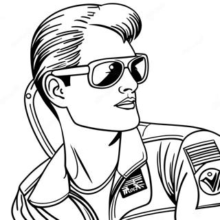 Top Gun Coloring Pages