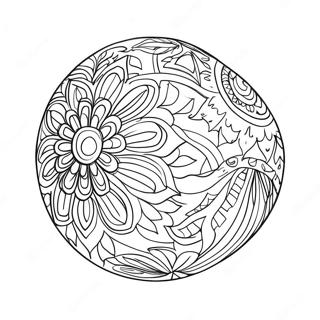 Ball Coloring Page 95309-34499