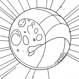 Colorful Bouncing Ball Coloring Page 95310-34502