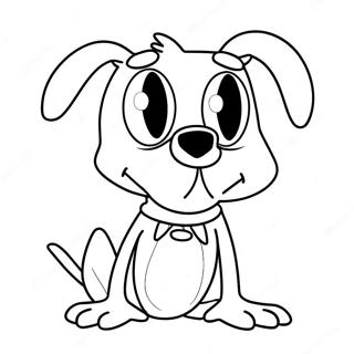 Courage The Cowardly Dog Coloring Pages