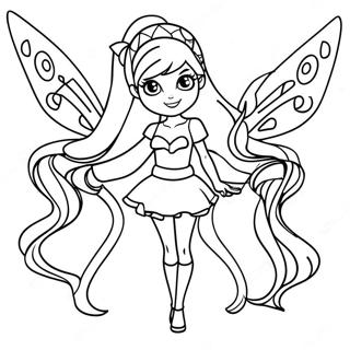 Winx Club Coloring Pages