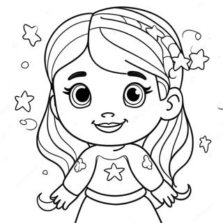 Stella With Magical Powers Coloring Page 95388-34570