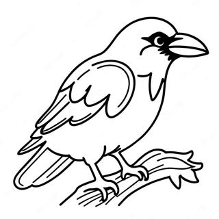 Crow Coloring Page 95410-34580