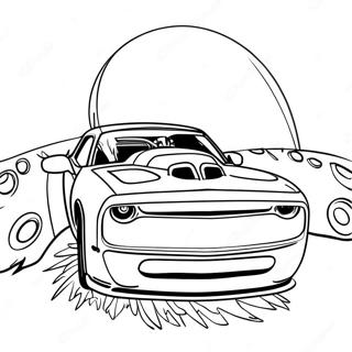 Challenger Coloring Pages