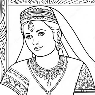 Esther Coloring Page 95486-34638