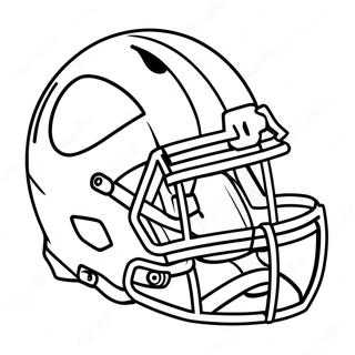 Football Helmet Coloring Page 95537-34679