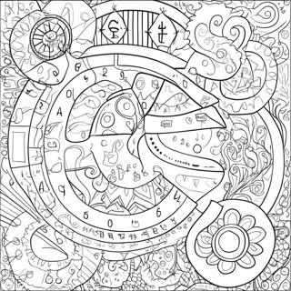 Math Mystery Coloring Page 95563-34698