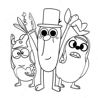 Regular Show Coloring Pages