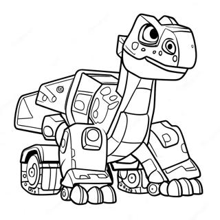 Dinotrux Coloring Pages