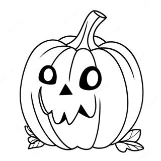 Scary Pumpkin Coloring Page 95767-34895