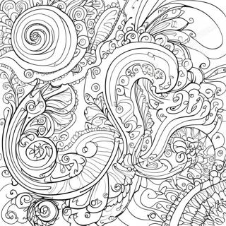 Trippy Coloring Pages