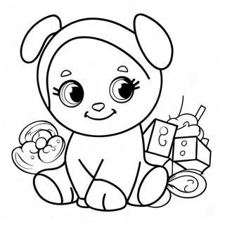 Toy Coloring Pages