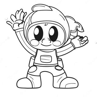 Playful Action Figure Toy Coloring Page 95872-34987